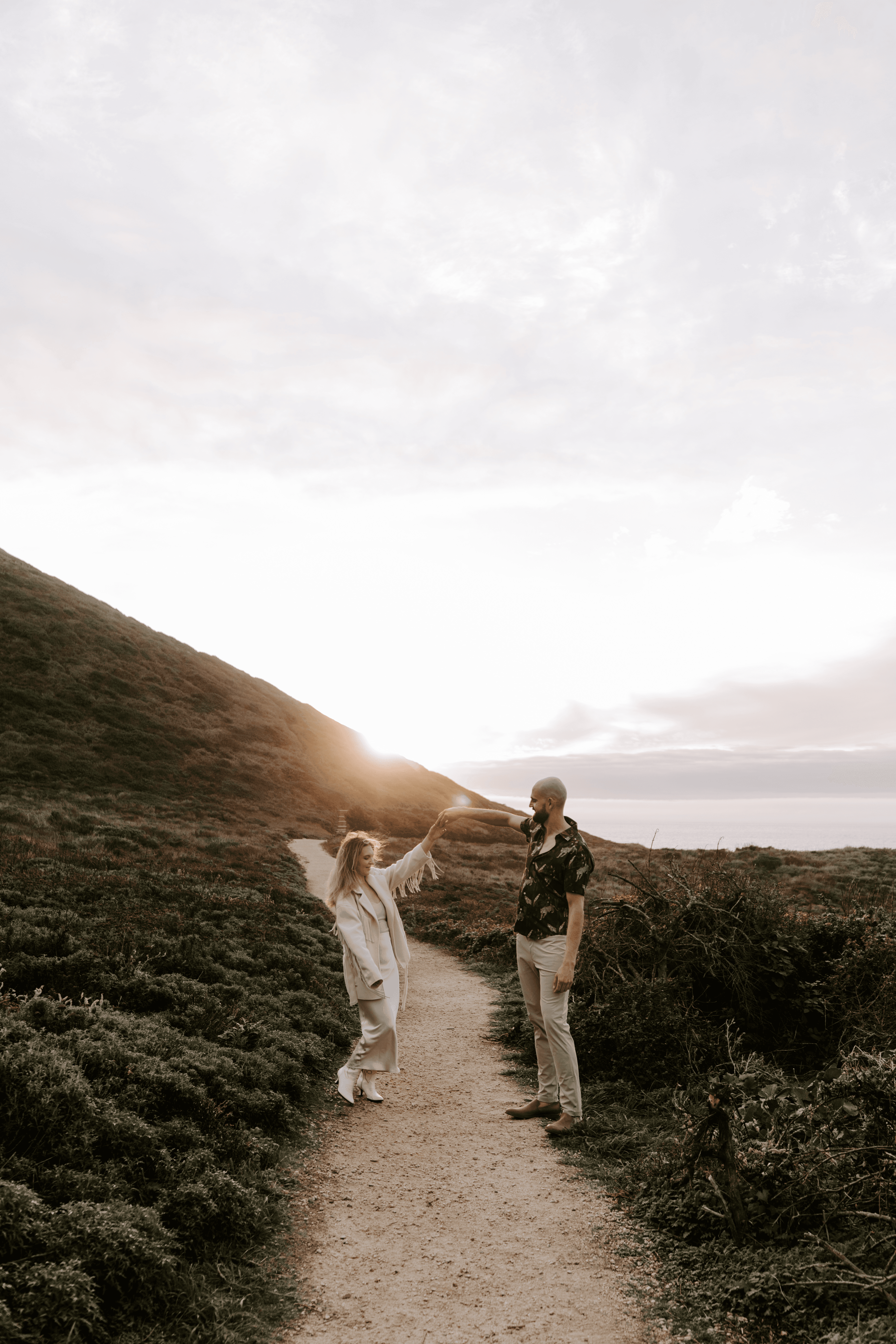 Grant & Jade at the coast